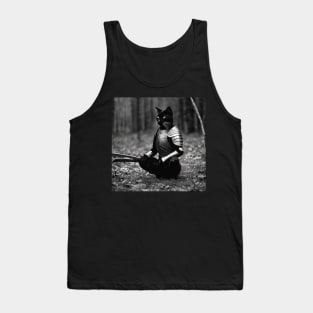 BLACK CAT WITH ARMOR Tank Top